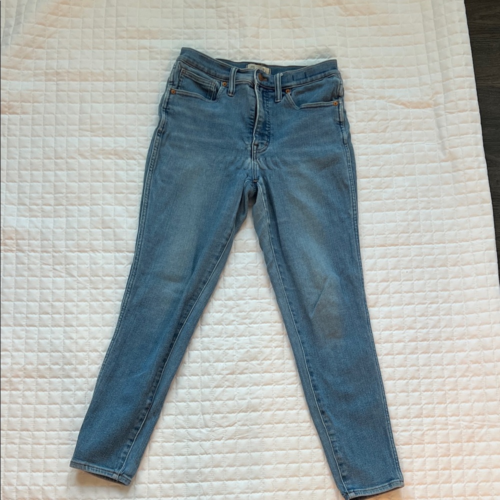 Madewell Light Blue Skinny Jeans